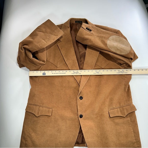 Circle S Big and Tall Western Sport Coat Corduroy 54L - Picture 14 of 16